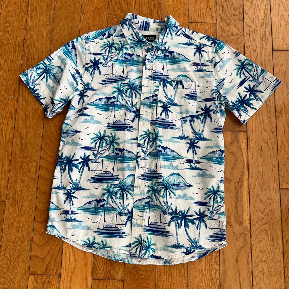 Boy’s Youth XXL - Children’s Place - Button Down Hawaiian Shirt